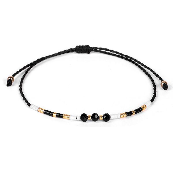 classic design glass seedbeads beads strands bracelet rainbow crystal bracelets, Black
classic design glass seedbeads beads strands bracelet rainbow crystal bracelets, Black
