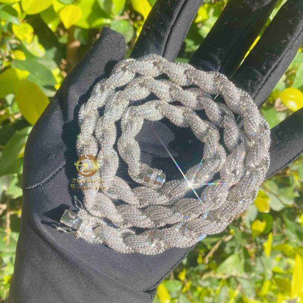 custom iced out rare 8mm/10mm 925 sterling silver moissanite diamond rope chain necklace
custom iced out rare 8mm/10mm 925 sterling silver moissanite diamond rope chain necklace