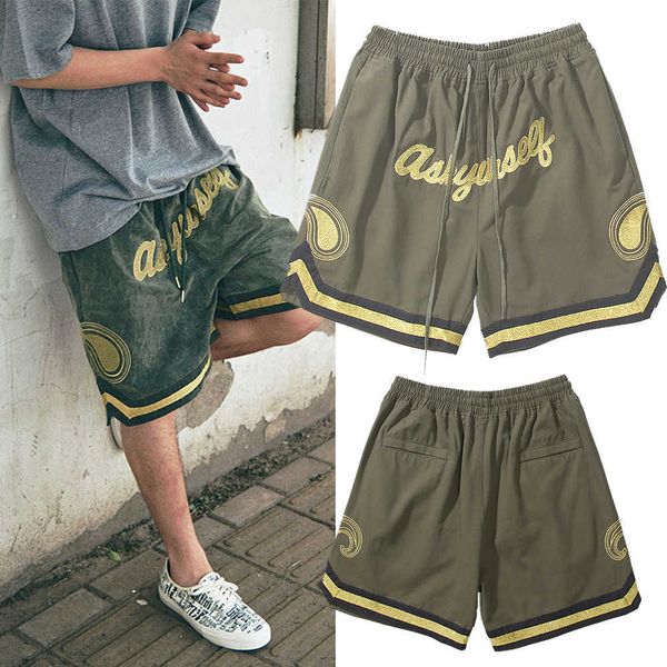 ess shorts luxury mens designer ask golden cashew flower wash old green fashion fog drawstring loose five point shorts mens womens beach pan, White;black
ess shorts luxury mens designer ask golden cashew flower wash old green fashion fog drawstring loose five point shorts mens womens beach pan, White;black