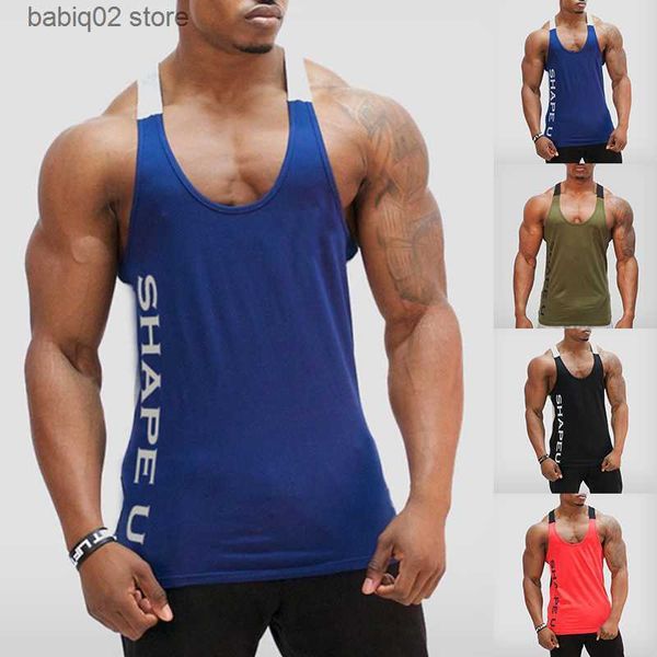 men' tank summer gym tank men cotton clothing bodybuilding sleeveless shirt fitness vest muscle singlets workout tank slim fit vest t, White;black
men' tank summer gym tank men cotton clothing bodybuilding sleeveless shirt fitness vest muscle singlets workout tank slim fit vest t, White;black