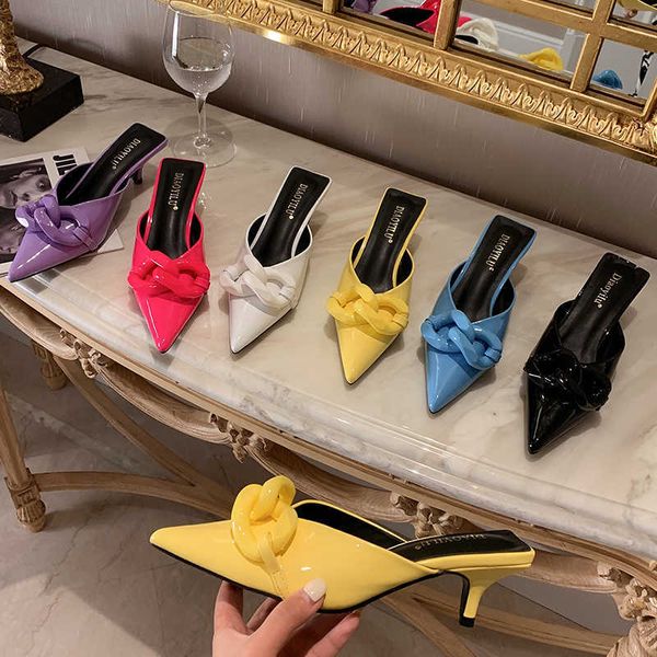 slippers 2023 women mules slippers fashion thin low heels shoes woman casual slippers female shoes pointed toe heel ladies sandals slides j2, Black
slippers 2023 women mules slippers fashion thin low heels shoes woman casual slippers female shoes pointed toe heel ladies sandals slides j2, Black