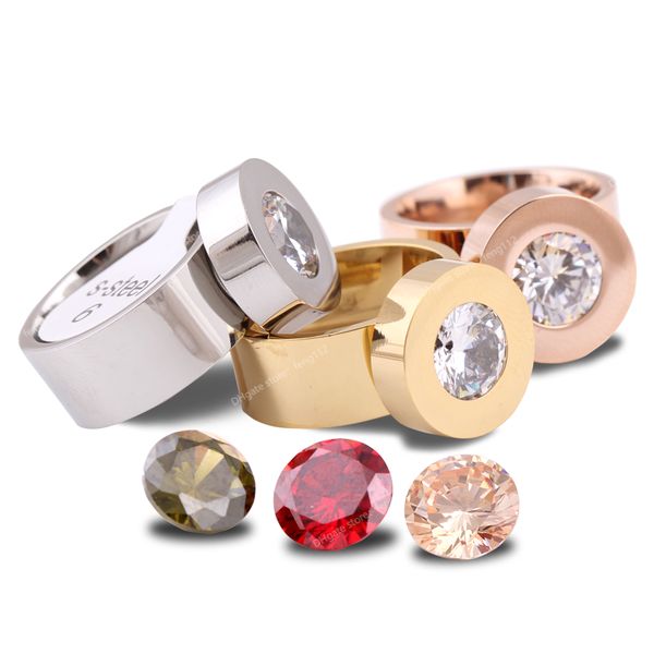 gold color fashion diy brand crystal ring four color zircon swap titanium steel rings for women fashion jewelryrings, Golden;silver
gold color fashion diy brand crystal ring four color zircon swap titanium steel rings for women fashion jewelryrings, Golden;silver