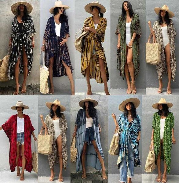 rayon tie dyed swimwear printed beach cover up cardigan sunscreen bikini, White;black
rayon tie dyed swimwear printed beach cover up cardigan sunscreen bikini, White;black