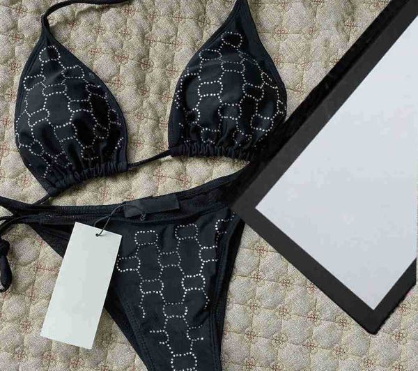 designer bikinis woman two-piece bikini with letter swimsuits crystal summer swimwear beach luxury bathing suits three-point swimsuit668, White;black
designer bikinis woman two-piece bikini with letter swimsuits crystal summer swimwear beach luxury bathing suits three-point swimsuit668, White;black