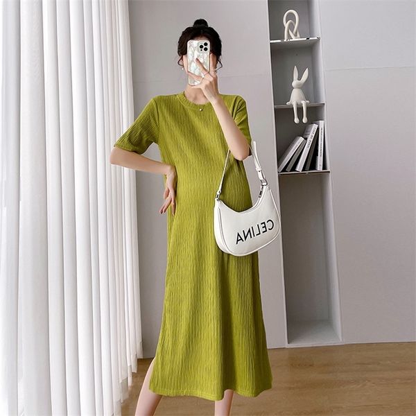 maternity dresses brief pleasted maternity long dress summer solid ice silk casual loose split hem pregnancy clothes for pregnant women 2304, White
maternity dresses brief pleasted maternity long dress summer solid ice silk casual loose split hem pregnancy clothes for pregnant women 2304, White