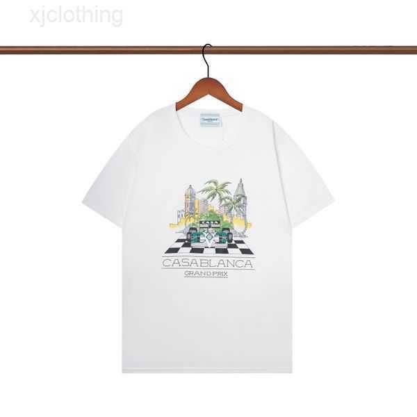 2023 summer mens t shirt casablanc women print tee luxury brand designers men t-s man designer 100% cotton clothing s-2xl 4dtymdtym, White;black 
2023 summer mens t shirt casablanc women print tee luxury brand designers men t-s man designer 100% cotton clothing s-2xl 4dtymdtym, White;black