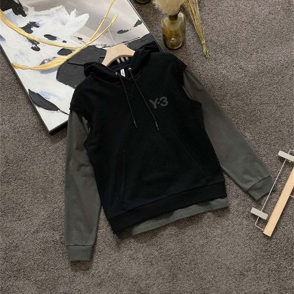 men's pants y3 22aw jointly color blocking hoodie two piece design casual coat for men and women 230414, Black
men's pants y3 22aw jointly color blocking hoodie two piece design casual coat for men and women 230414, Black