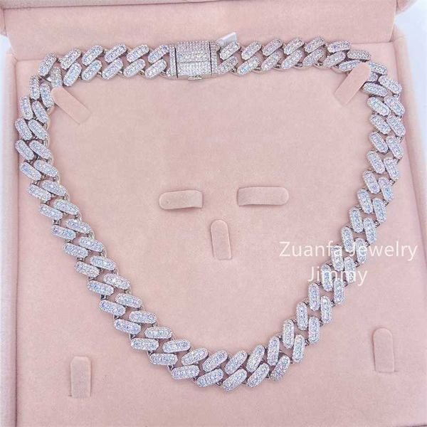 custom unique design bling shining 13mm white gold color vvs1 moissanite diamond miami cuban link chain, Silver
custom unique design bling shining 13mm white gold color vvs1 moissanite diamond miami cuban link chain, Silver