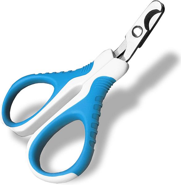 

Professional Pet Nail Clippers and Trimmer - Best for Cats, Small Dogs and Any Small Pets. Sharp Angled Blade Pet Nail Trimmer Scissors., Color