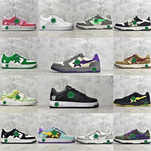 bapestas sk8 sta casual running shoes baped designer abc camo grey black white green red patent leather blue orange brown lvory platform men
bapestas sk8 sta casual running shoes baped designer abc camo grey black white green red patent leather blue orange brown lvory platform men