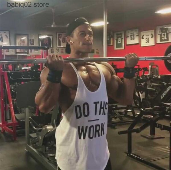 men' tank brand gyms clothing singlet y back tank men fitness stringer vest canotta bodybuilding sleeveless shirt muscle tankt230417, White;black
men' tank brand gyms clothing singlet y back tank men fitness stringer vest canotta bodybuilding sleeveless shirt muscle tankt230417, White;black