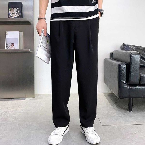 men pants straight loose fitting autumn winter men cropped trend sports pants versatile and casual pants with drop, Black
men pants straight loose fitting autumn winter men cropped trend sports pants versatile and casual pants with drop, Black