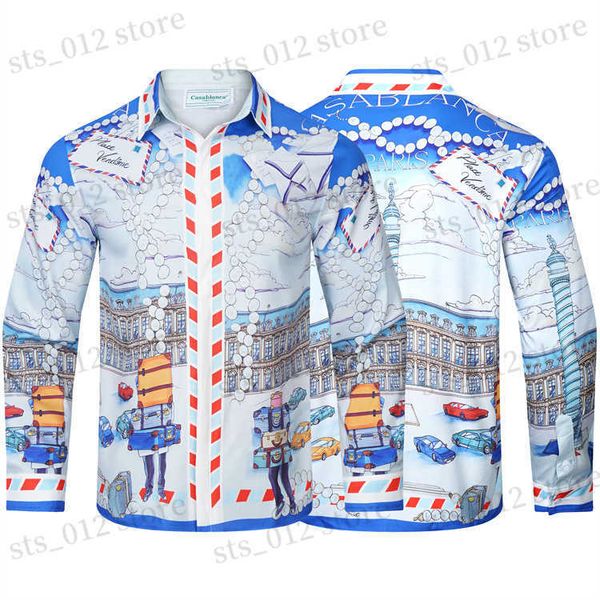 casual shirts men's designer mens formal business shirts fashion casual shirt long-sleeved casablanc shirt t230417, White;black
casual shirts men's designer mens formal business shirts fashion casual shirt long-sleeved casablanc shirt t230417, White;black