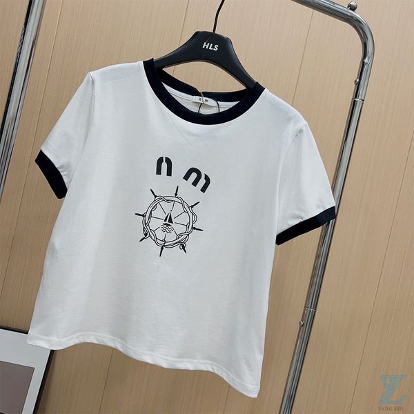 letter pattern printed round neck short sleeve women's fashion versatile simple t-shirt, Black
letter pattern printed round neck short sleeve women's fashion versatile simple t-shirt, Black