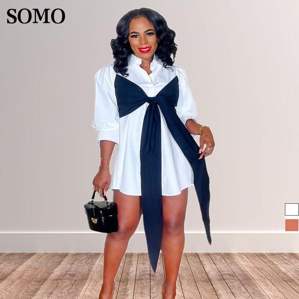 dresses fashion button shirt dress mini women plus size dresses lace up bow casual patchwork elegant lapel 2022 wholesale dropshipping, Black
dresses fashion button shirt dress mini women plus size dresses lace up bow casual patchwork elegant lapel 2022 wholesale dropshipping, Black