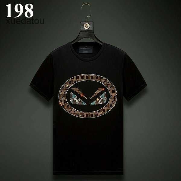 mens summer designer retro rhinestone t-shirts short-sleeve slim crew neck casual shirts tee mercerized cotton p0a2, White;black
mens summer designer retro rhinestone t-shirts short-sleeve slim crew neck casual shirts tee mercerized cotton p0a2, White;black