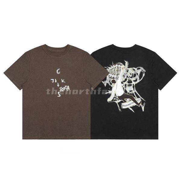 luxury mens t shirt watercolor letter printing short sleeve summer breathable t-shirt casual fashion brown black, White;black
luxury mens t shirt watercolor letter printing short sleeve summer breathable t-shirt casual fashion brown black, White;black