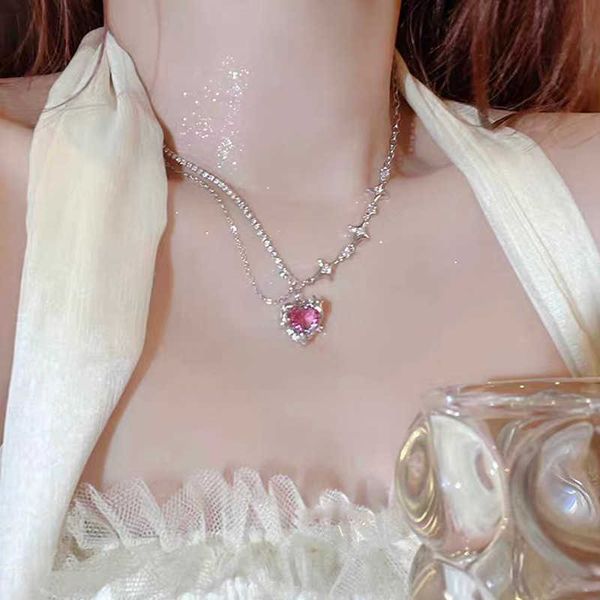 pendant necklaces pink purple zircon star heart necklace y2k irregular love crystal heart choker egirl collar necklaces women jewelry access, Silver
pendant necklaces pink purple zircon star heart necklace y2k irregular love crystal heart choker egirl collar necklaces women jewelry access, Silver