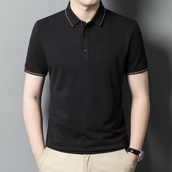 men's polos summer polo t-shirts for men clothing roupas camisetas masculina ropa playeras hombre short sleeve quick drying tees 23041, White;black
men's polos summer polo t-shirts for men clothing roupas camisetas masculina ropa playeras hombre short sleeve quick drying tees 23041, White;black
