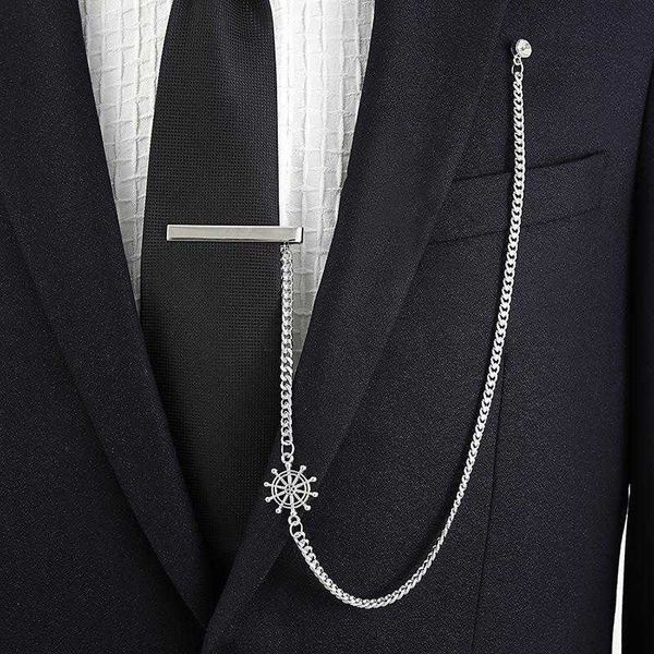 brooch mens tie clip trendy suit accessories pin with chain personality fashion, Blue;purple
brooch mens tie clip trendy suit accessories pin with chain personality fashion, Blue;purple