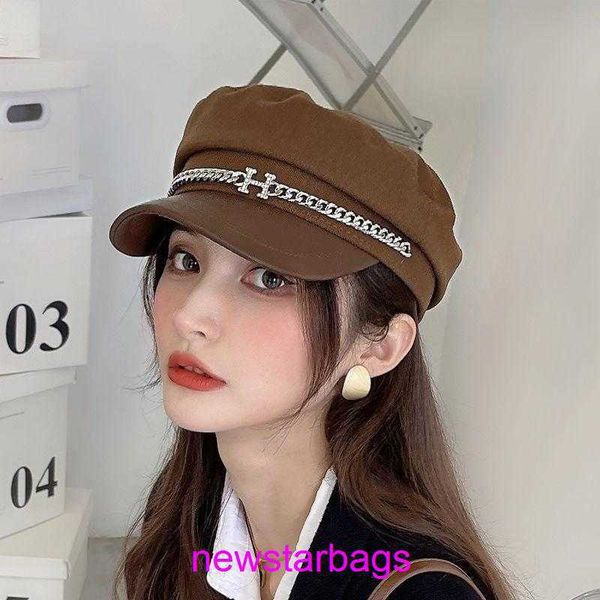 original edition designer hermsie hat for sale girl spring and autumn korean version rhinestone letter flat personalized fashion metal chain, Blue;gray
original edition designer hermsie hat for sale girl spring and autumn korean version rhinestone letter flat personalized fashion metal chain, Blue;gray