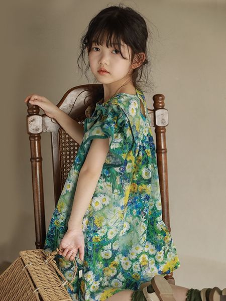 girl's dresses 2023 summer girls' oil painting print flying sleeve patchwork dress baby girl clothes y 712y 230414, Red;yellow
girl's dresses 2023 summer girls' oil painting print flying sleeve patchwork dress baby girl clothes y 712y 230414, Red;yellow