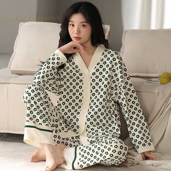 women's sleep lounge spring new elegant women pajama sets female pyjamas v-neck girls kimono sleepwear femme loungewear pijama mujer ho
women's sleep lounge spring new elegant women pajama sets female pyjamas v-neck girls kimono sleepwear femme loungewear pijama mujer ho