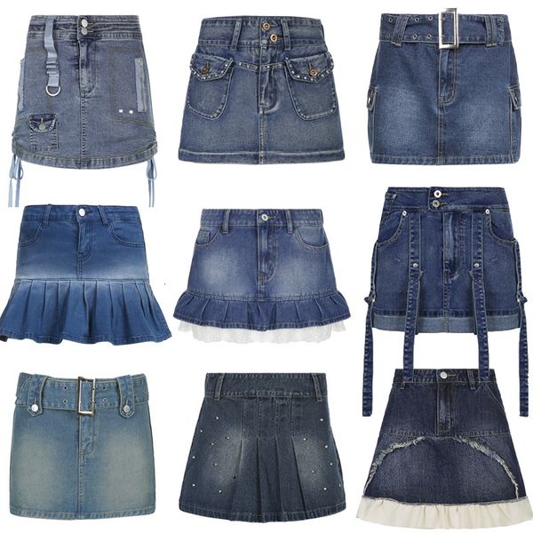 skirts korean kawaii denim pleated skirt y2k prepply vintage high waist ruffles jeans mini skirt e-girl harajuku grunge punk streetwear 2304, Black
skirts korean kawaii denim pleated skirt y2k prepply vintage high waist ruffles jeans mini skirt e-girl harajuku grunge punk streetwear 2304, Black