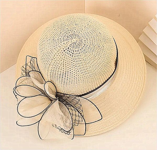 stylish flower decor sun hat: perfect christmas, new year & valentine's gift for her, Blue;gray
stylish flower decor sun hat: perfect christmas, new year & valentine's gift for her, Blue;gray