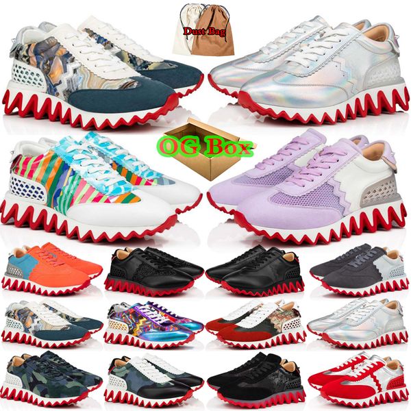 with box 2023 loubishark designer casual shoes patent bottoms men women pu red dress shoes shark nails donna fashion flat outdoor couple men, Black
with box 2023 loubishark designer casual shoes patent bottoms men women pu red dress shoes shark nails donna fashion flat outdoor couple men, Black
