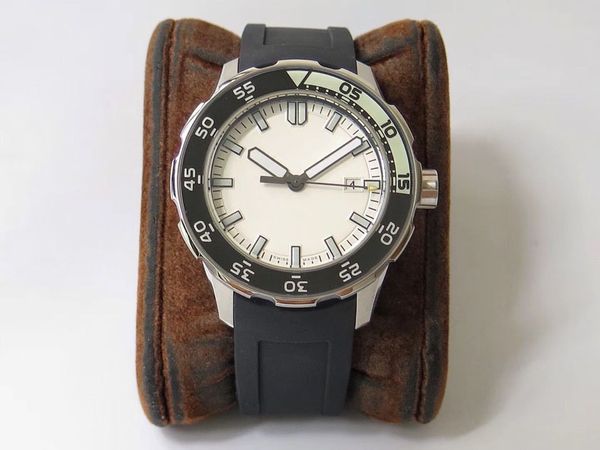 iws 356811 luxury watch aquatimer family asia 2892 fully automatic mechanical movement with power reserve 42 hours gage 44mm waterproof 100, Slivery;brown 
iws 356811 luxury watch aquatimer family asia 2892 fully automatic mechanical movement with power reserve 42 hours gage 44mm waterproof 100, Slivery;brown