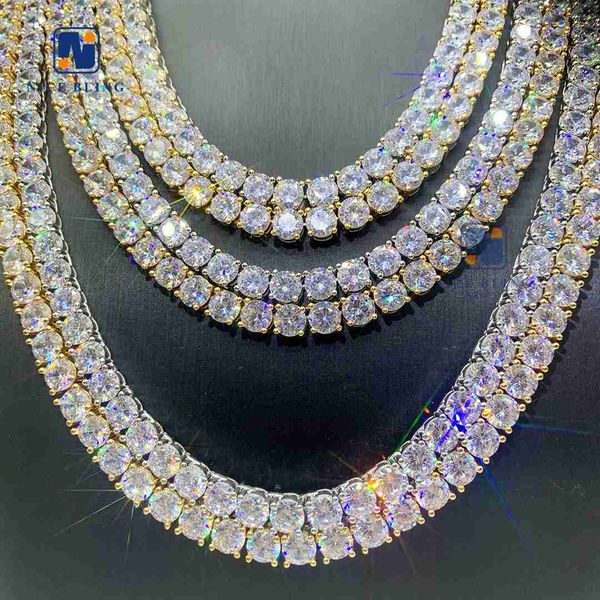 hip hop jewelry in stock 6mm width brass zircon diamond tennis chain cubic zirconia cz tennis bracelet and necklace set, Silver
hip hop jewelry in stock 6mm width brass zircon diamond tennis chain cubic zirconia cz tennis bracelet and necklace set, Silver