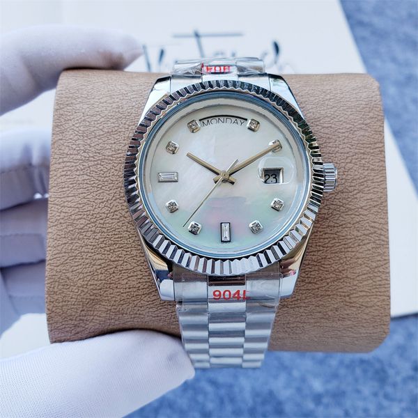 watch automatic mechanical mens watches 41mm silver wristband waterproof all stainless steel wristband fashion designer wristwatch b5, Slivery;brown
watch automatic mechanical mens watches 41mm silver wristband waterproof all stainless steel wristband fashion designer wristwatch b5, Slivery;brown