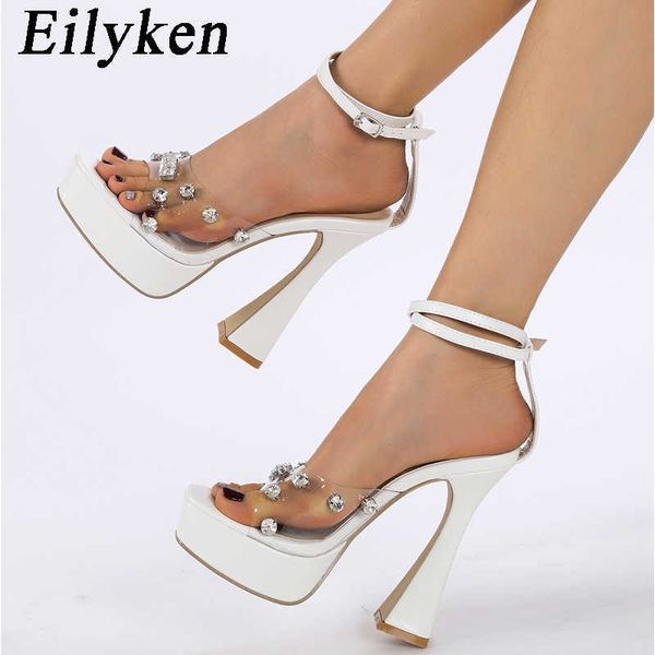 fashion open toe pvc transparent crystal sandals women ankle buckle strap platform high heels nightclub party shoes 230306, Black
fashion open toe pvc transparent crystal sandals women ankle buckle strap platform high heels nightclub party shoes 230306, Black