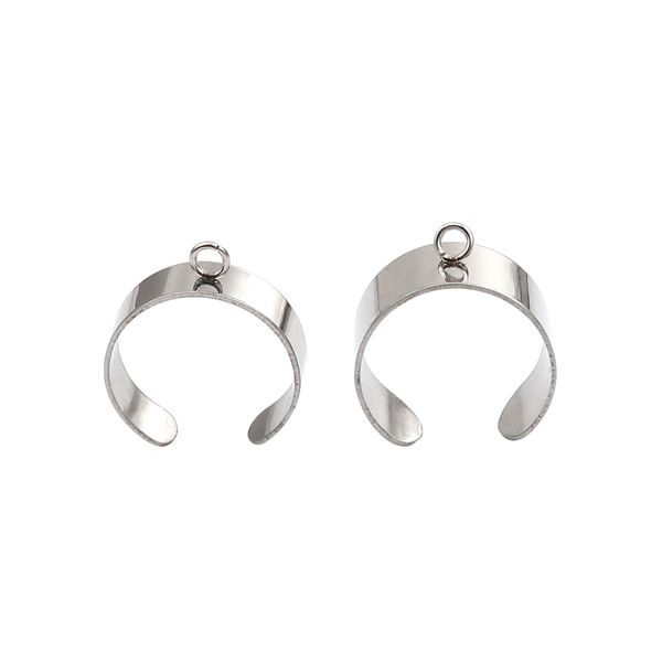 6mm/10mm stainless steel open rings silver color u-shaped w/ open loop diy making jewelry 18.1mm(us size 8), 10 pcs jewelry makingjewelry fi, Blue;slivery
6mm/10mm stainless steel open rings silver color u-shaped w/ open loop diy making jewelry 18.1mm(us size 8), 10 pcs jewelry makingjewelry fi, Blue;slivery