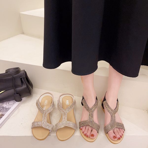 roman sandals female 2023 summer new fairy style student flat shoes water diamond fish mouth beach shoes women's shoe wholesale sandals, Black
roman sandals female 2023 summer new fairy style student flat shoes water diamond fish mouth beach shoes women's shoe wholesale sandals, Black