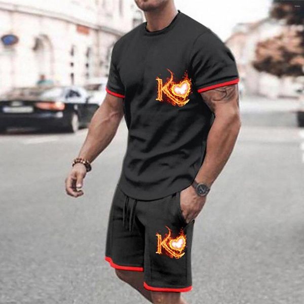 men's tracksuits 3d short sleeve suit shorts beach tropical hawaiianss body sports suits, Gray
men's tracksuits 3d short sleeve suit shorts beach tropical hawaiianss body sports suits, Gray