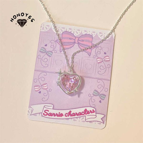 pendant necklaces fashion peach heart water drop pendant necklace jewelry pink crystal girl sweet cool clavicle chain aesthetic y2k accessor, Silver
pendant necklaces fashion peach heart water drop pendant necklace jewelry pink crystal girl sweet cool clavicle chain aesthetic y2k accessor, Silver
