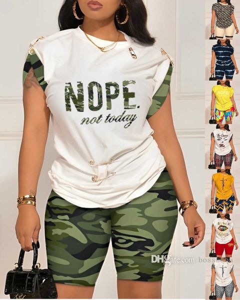 designer womens clothing plus size 3xl tracksuits summer fashion casual two piece set digital print short sleeve and shorts 2 piece outfits, Gray
designer womens clothing plus size 3xl tracksuits summer fashion casual two piece set digital print short sleeve and shorts 2 piece outfits, Gray