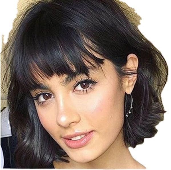 short deep wave bob human hair wig with bangs for women colored brazilian remy natural wavy ombre blonde burgundy red wig, Black;brown
short deep wave bob human hair wig with bangs for women colored brazilian remy natural wavy ombre blonde burgundy red wig, Black;brown