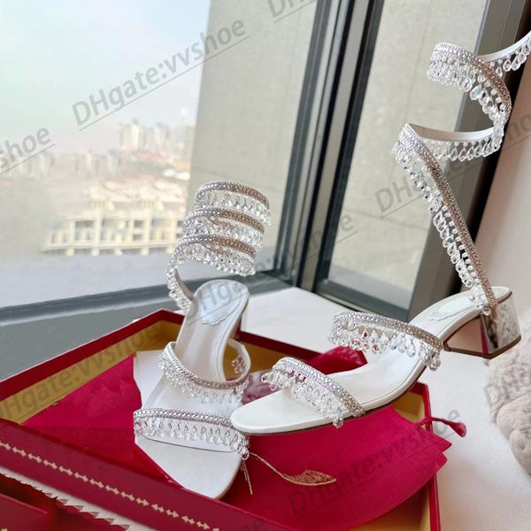 designer slim high heel sandal for women rene luxury caovilla rhinestone diamond heels shoe colorful men slide outside with box fashion lady, Black
designer slim high heel sandal for women rene luxury caovilla rhinestone diamond heels shoe colorful men slide outside with box fashion lady, Black