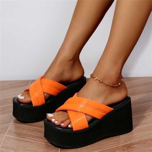 slippers women's slippers large size 43 shoes women chunky platform comfortable wedges heels gothic sandals summer slipper j230417, Black
slippers women's slippers large size 43 shoes women chunky platform comfortable wedges heels gothic sandals summer slipper j230417, Black