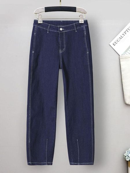 jeans 3346 spring summer women 6xl jeans causal loose fashion simple korean style high waist streetwear bright line female denim pants, Blue
jeans 3346 spring summer women 6xl jeans causal loose fashion simple korean style high waist streetwear bright line female denim pants, Blue