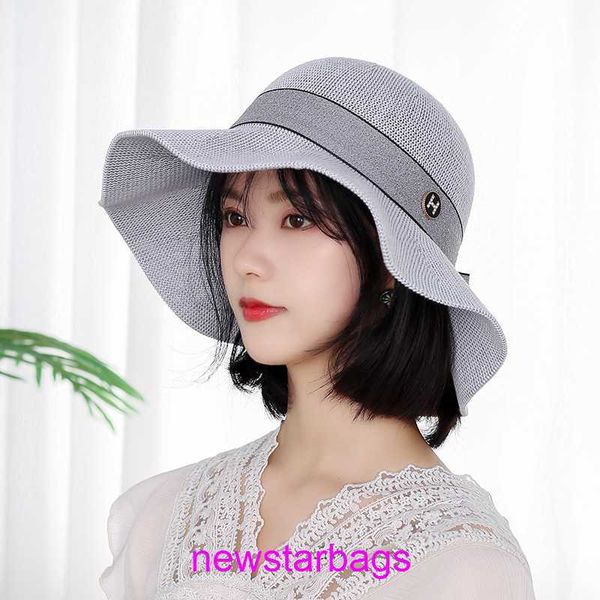 original edition designer herms hat for sale korean knitted women's versatile beach sunscreen mask sun summer breathable big eave bowkn, Blue;gray
original edition designer herms hat for sale korean knitted women's versatile beach sunscreen mask sun summer breathable big eave bowkn, Blue;gray