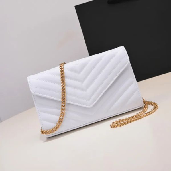 

Women Fashion Designer Bag Pure Color Letter Shoulder Bags Internal Interval Handbag Crossbody Bags Essentials for Daily Travel Multi Occasion Use, 4-apricot color-gold;caviar