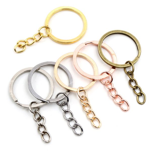 20 pcs/lot key ring key chain 6 colors plated 50mm long round split keychain keyrings wholesale fashion jewelrykey chains keychain rings who, Silver
20 pcs/lot key ring key chain 6 colors plated 50mm long round split keychain keyrings wholesale fashion jewelrykey chains keychain rings who, Silver