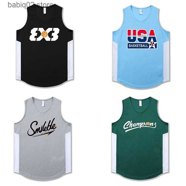 men' tank loose men running vest 2022 outdoor street basketball gym sleeveless letter print shirt quick dry fitness bodybuilding tank, White;black
men' tank loose men running vest 2022 outdoor street basketball gym sleeveless letter print shirt quick dry fitness bodybuilding tank, White;black