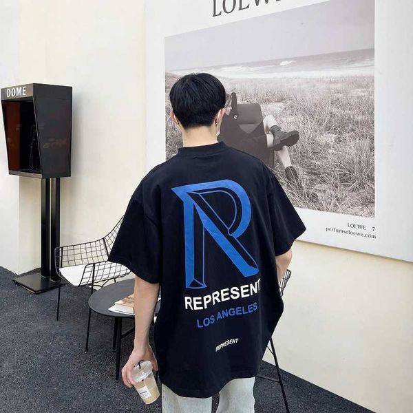 2023 fashion men's and women's t shirts uk high street brand representative track niche trendy american summer cotton loose fittin, White
2023 fashion men's and women's t shirts uk high street brand representative track niche trendy american summer cotton loose fittin, White
