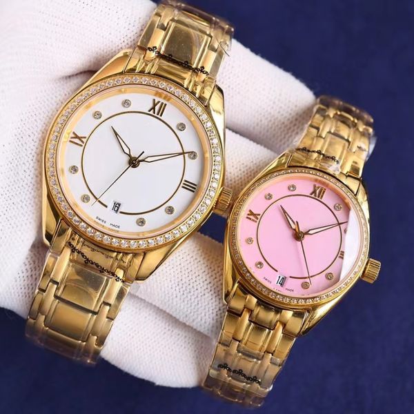 couple watch automatic mechanical high-end gradient color literal sapphire mirror stainless steel body strap gift loved one diamond bezel lu, Slivery;brown
couple watch automatic mechanical high-end gradient color literal sapphire mirror stainless steel body strap gift loved one diamond bezel lu, Slivery;brown