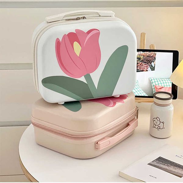 cosmetic bags fashion portable women bag large travel toiletry storage organize handbag with tulip stickers cute female makeup case 230417
cosmetic bags fashion portable women bag large travel toiletry storage organize handbag with tulip stickers cute female makeup case 230417